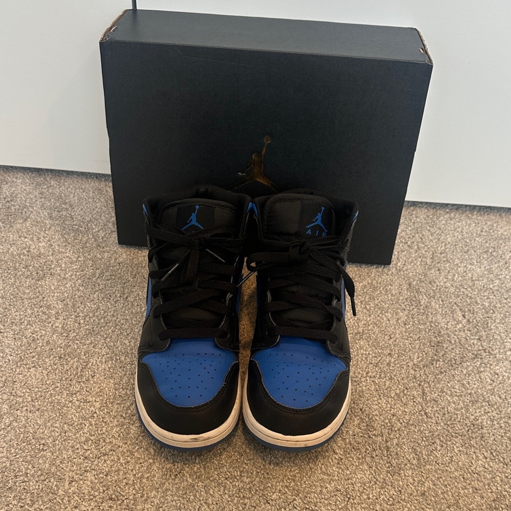 Jordan Kids Sneakers Black and Blue